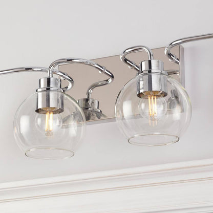 Hampton Bay Vista Heights 4 Light Polished Chrome Vanity Light HD-1862CH