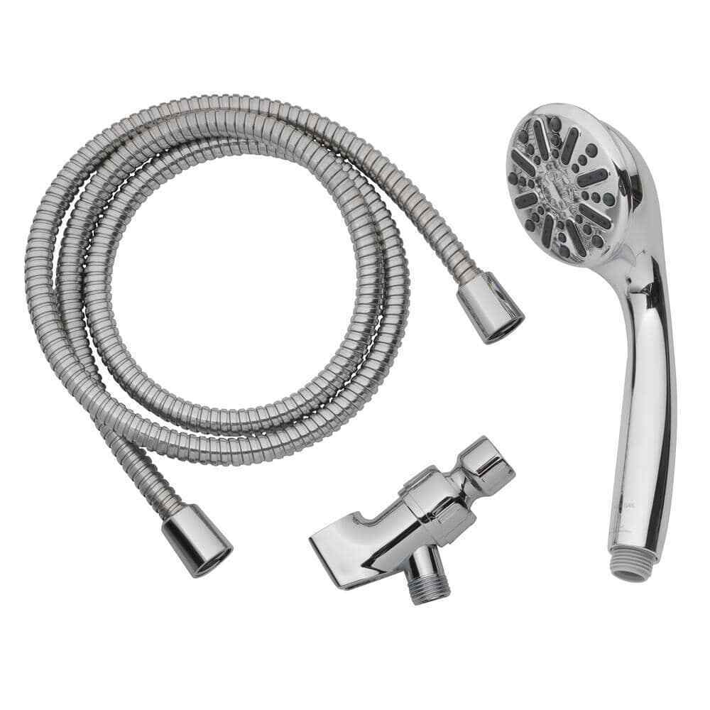 Glacier Bay 1-Spray Wall Mount Handheld Shower Head 1.8 GPM in Chrome