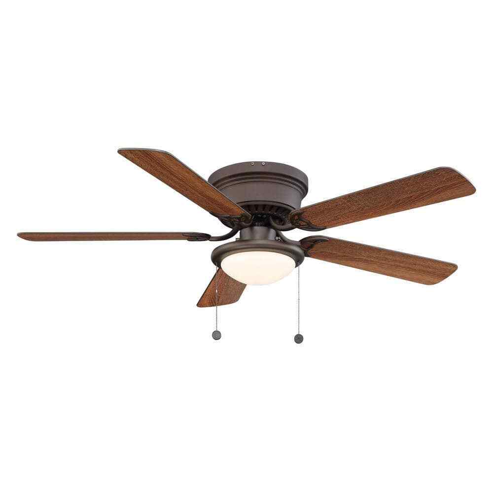 Hugger 52 in. LED Espresso Bronze Ceiling Fan AL383LED-EB