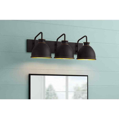 Hampton Bay Tallulah 24 in 3-Light Oil Rubbed Bronze Bathroom Vanity Light 51900
