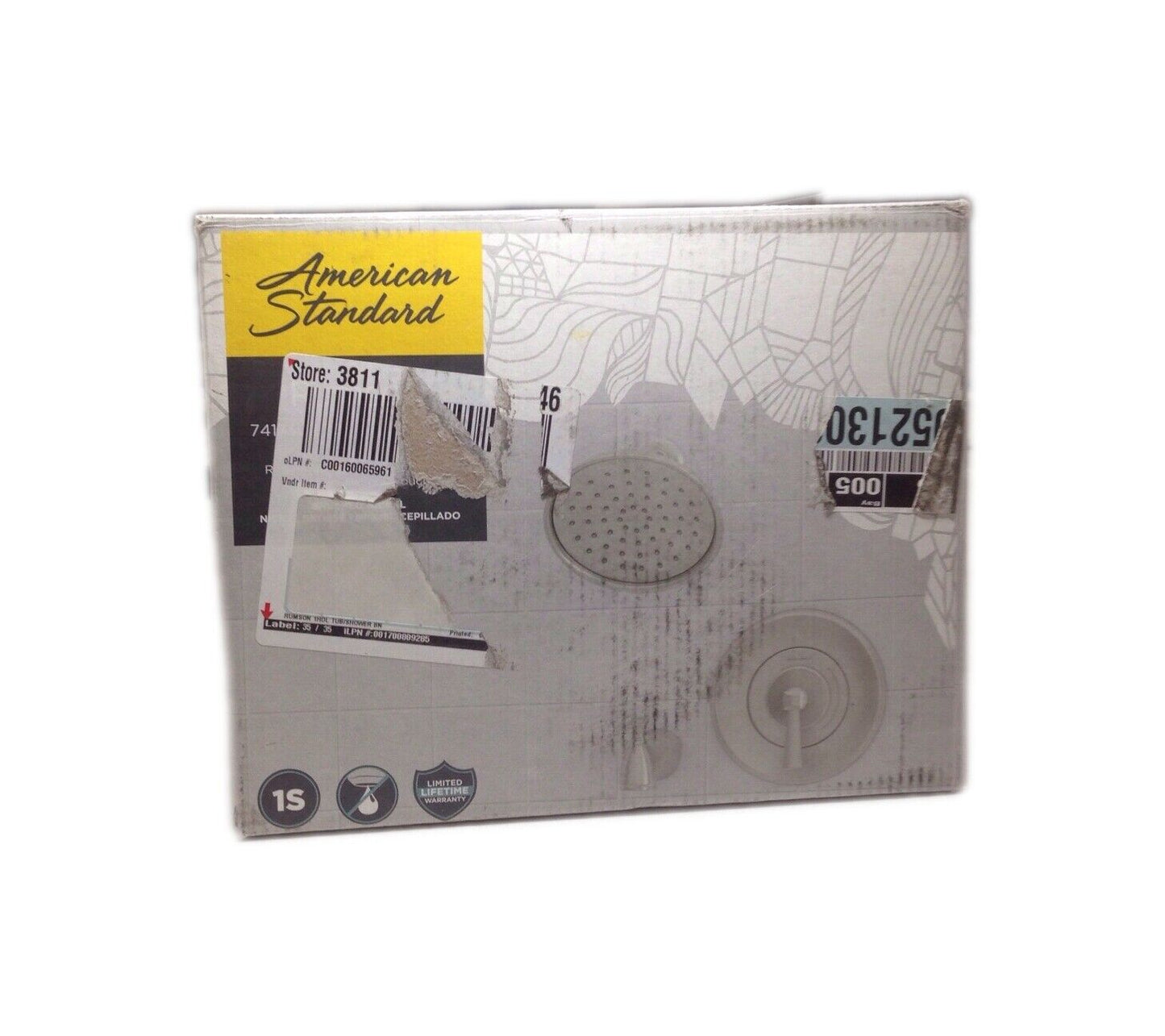 American Standard Rumson Single-Handle 1-Spray Tub/Shower Faucet Brushed Nickel