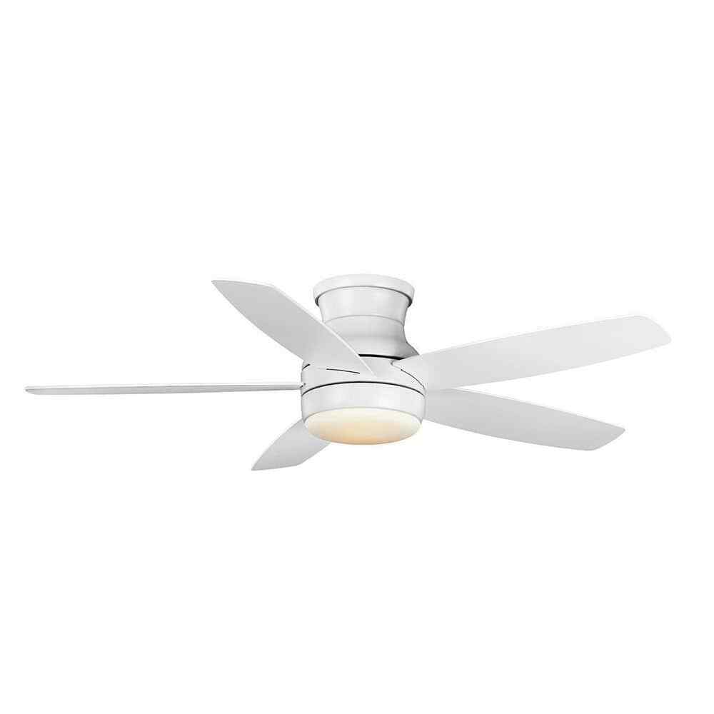 Hampton Bay Ashby Park 52 in. White Color Changing Integrated LED Ceiling Fan
