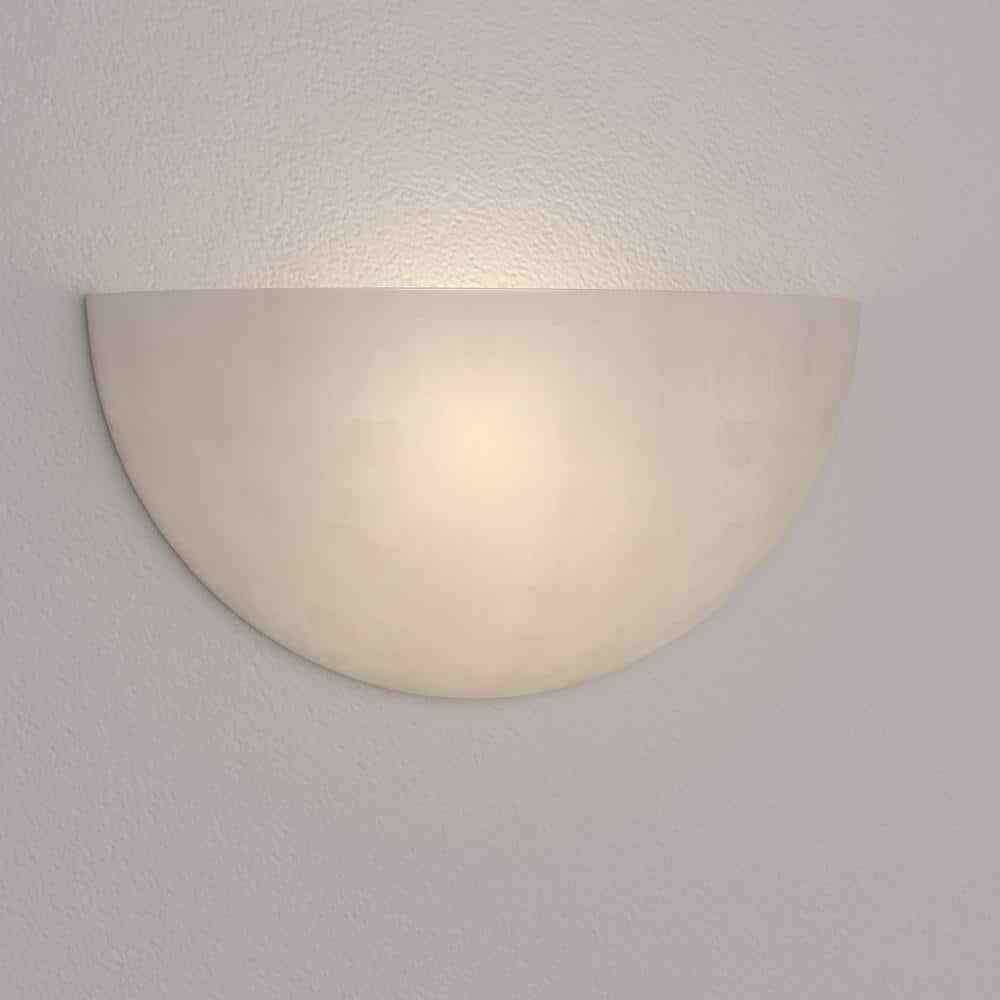 Millennium Lighting White Alabaster Sleek and Unique Wall Sconce 521-WH