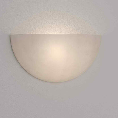 Millennium Lighting White Alabaster Sleek and Unique Wall Sconce 521-WH