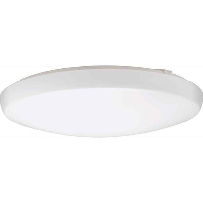 Lithonia Lighting Low Profile Round 20 in. White LED Flush Mount Light Fixture