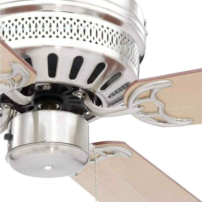 Progress Lighting AirPro Hugger 42 in. 4-Blade Indoor Brushed Nickel Ceiling Fan