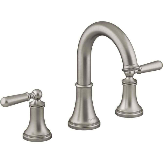 KOHLER Capilano 8 in. Widespread 2-Handle Bathroom Faucet in Brushed Nickel
