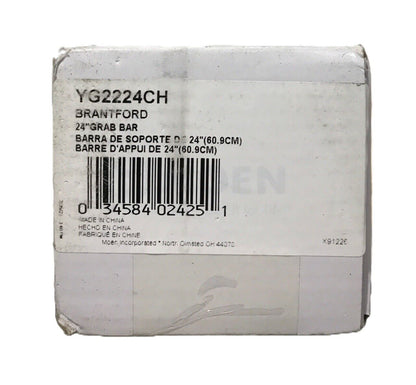 MOEN Brantford 24 in. Grab Bar in Chrome YG2224CH