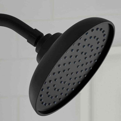 Glacier Bay 1-Spray Patterns w/ 1.8 GPM 7.4 in. Tub Wall Mount Fixed Shower Head