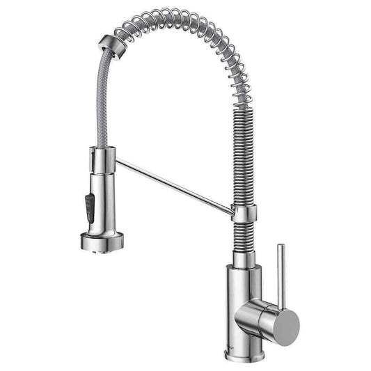 KRAUS Bolden Single-Handle Pull-Down Kitchen Faucet w/ Dual Function Spray Head