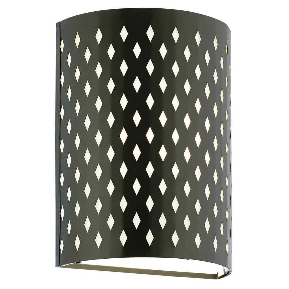 River of Goods Theo 1-Light Matte Black Wall Lantern Sconce Exterior Lighting