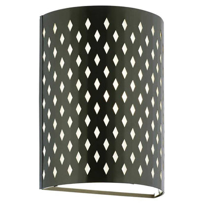 River of Goods Theo 1-Light Matte Black Wall Lantern Sconce Exterior Lighting