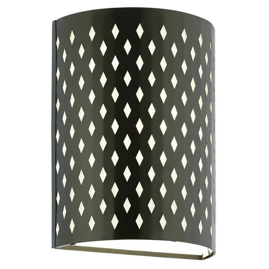 River of Goods Theo 1-Light Matte Black Wall Lantern Sconce Exterior Lighting