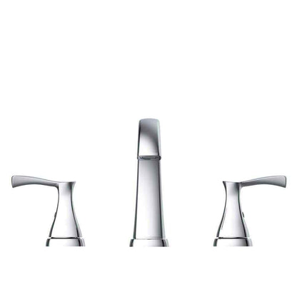 Glacier Bay Calandine 8 in. Widespread 2-Handle Bathroom Faucet in Chrome