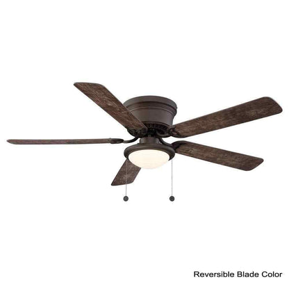 Hugger 56 in. LED Espresso Bronze Ceiling Fan