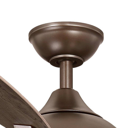 Home Decorators Petersford 56 in. Integrated LED Oil Rubbed Bronze Ceiling Fan