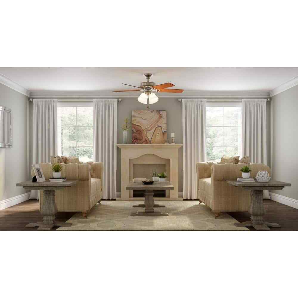 Hampton Bay Williamson LED Universal Ceiling Fan Light Kit 64401