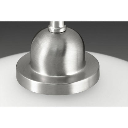 Progress Lighting Classic 1-Light Brushed Nickel Pendant P500149-009