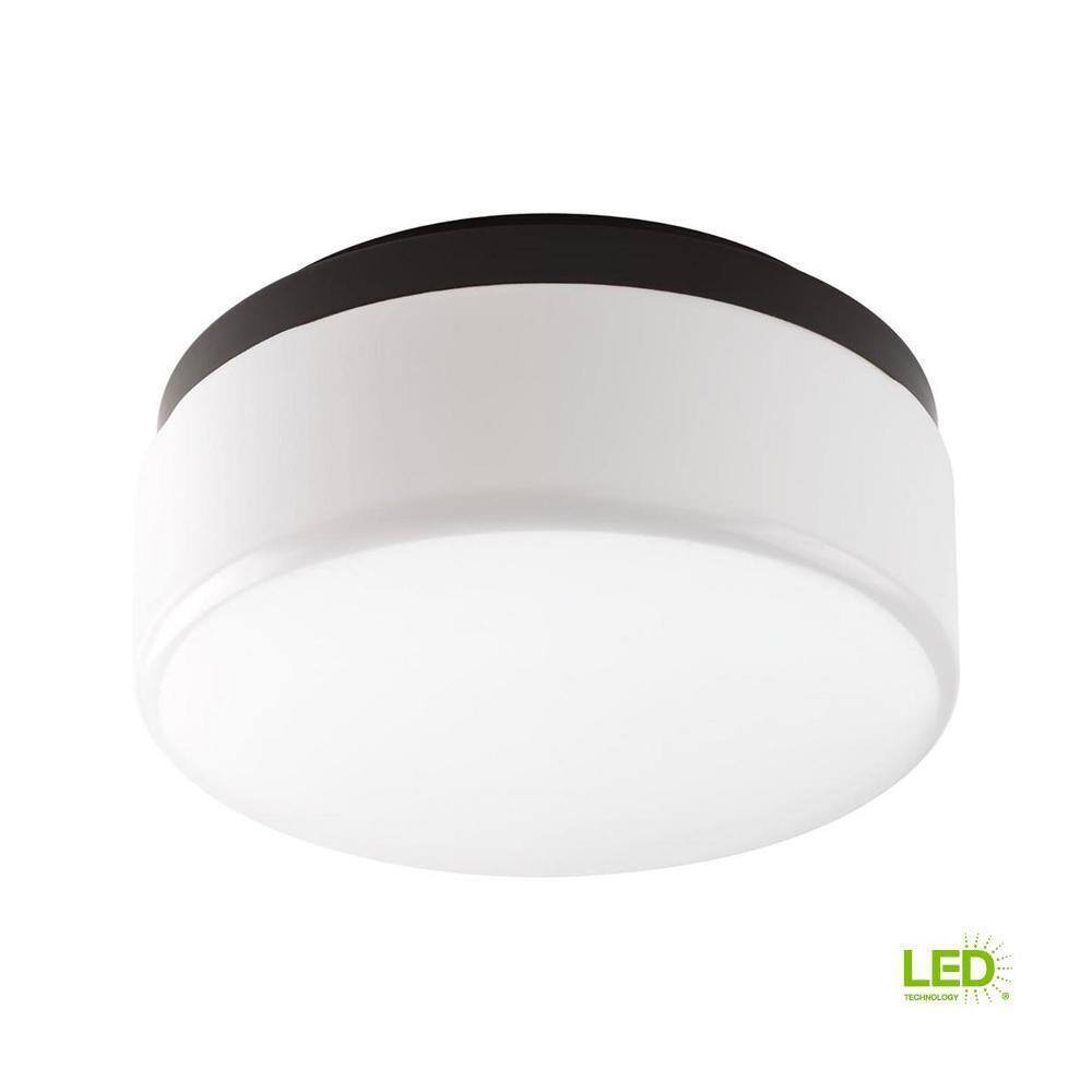Progress Lighting Maier LED Collection Antique Bronze Integrated LED Flush Mount