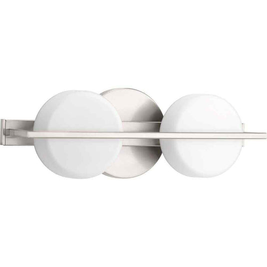 Progress Lighting Volo Collection Brushed Nickel Integrated LED Vanity Light