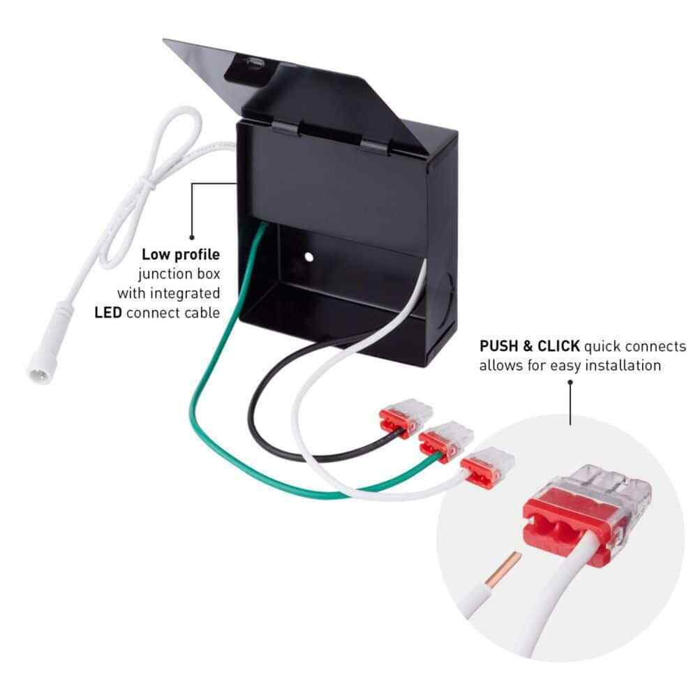 Commercial Electric Ultra Slim 6 in. Color Selectable Canless Recessed LED Kit