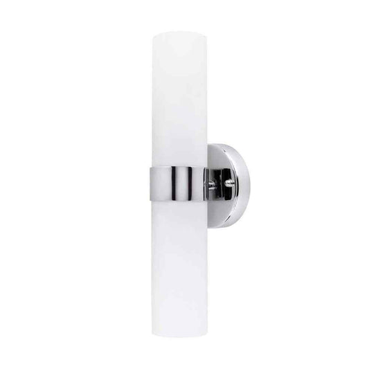Globe Electric Champagne 2-Light Chrome Adjustable Bath Vanity Light 50769