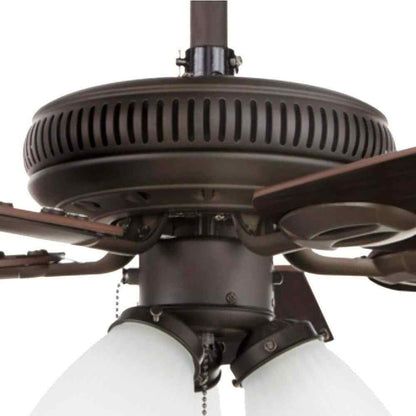 Hampton Bay Glendale 42 in. LED Indoor Oil-Rubbed Bronze Ceiling Fant