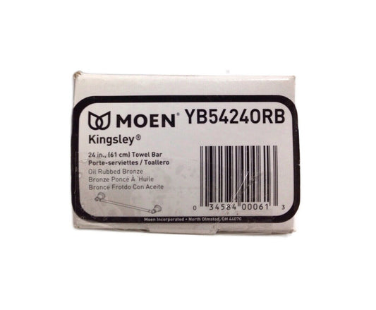 MOEN Kingsley 24 in. Towel Bar in Oil Rubbed Bronze