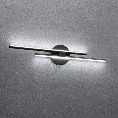 EDISLIVE Bourget Black Modern LED Bath Vanity Light Bar Wall Sconce