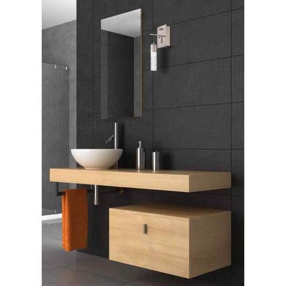 Westinghouse Cava 9-Watt Brushed Nickel Integrated LED Wall Mount Sconce 6372000