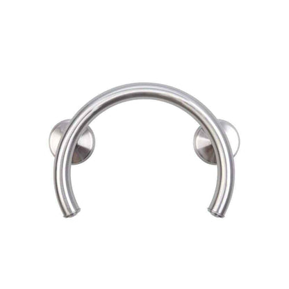 Grabcessories 2-in-1 13.25 in. x 1.25 in. Shower and Tub Grab Ring w/ Grips