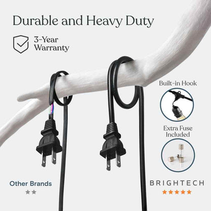 Brightech Ambience 24 ft. Outdoor Plug-in LED Hanging Edison Bulb String-Light