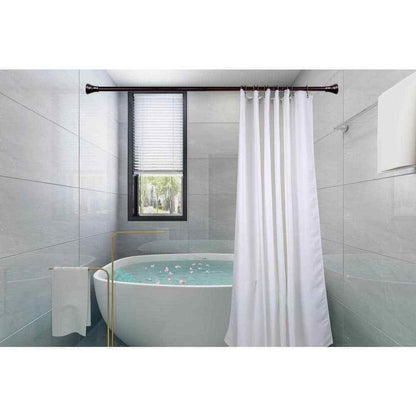 Utopia Alley Roller Ball Shower Curtain Rings  Bathroom Stainless Rubbed Bronze