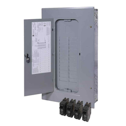 GE PowerMark Gold 125 Amp 24-Circuit Indoor Main Lug Includes Circuit Breaker