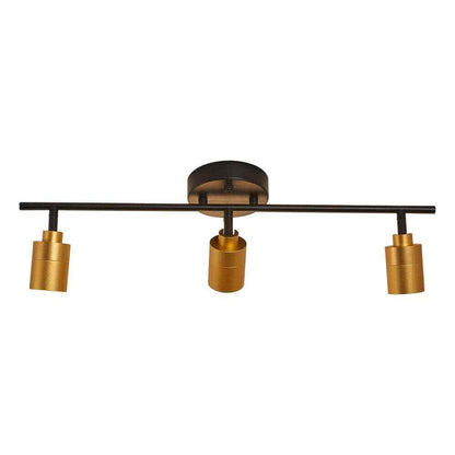 Vidalite 2 ft. 1470 Lumen Brass And Black Modern LED Track Light rotating 3000K