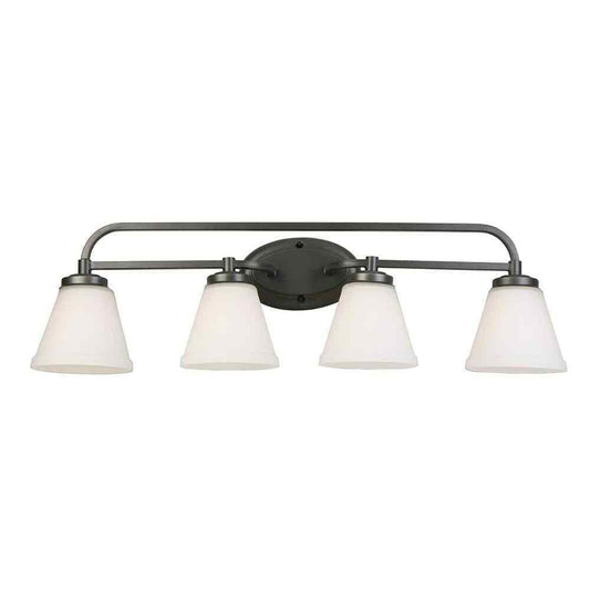 Eglo Mayview 4-Light Graphite Bathroom Vanity Light