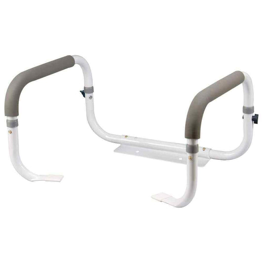 Glacier Bay Toilet Support Rail Adjustable Grab Bar FGB368GB THD