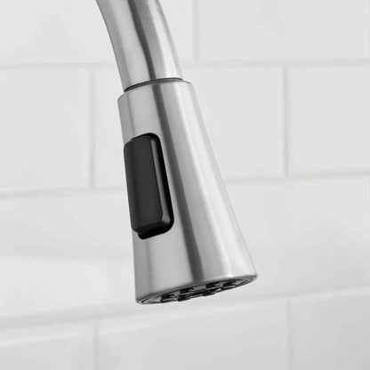 Glacier Bay McKenna Single-Handle Pull-Down Sprayer Kitchen Faucet SS