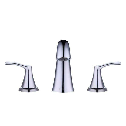 Glacier Bay Arnette 8 in. Widespread Double-Handle High-Arc Bathroom Faucet