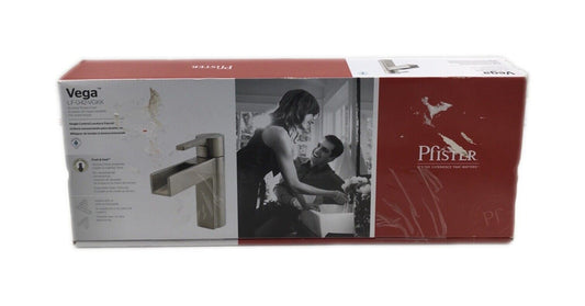 Pfister Vega Single Hole Single-Handle Bathroom Faucet in Brushed Nickel