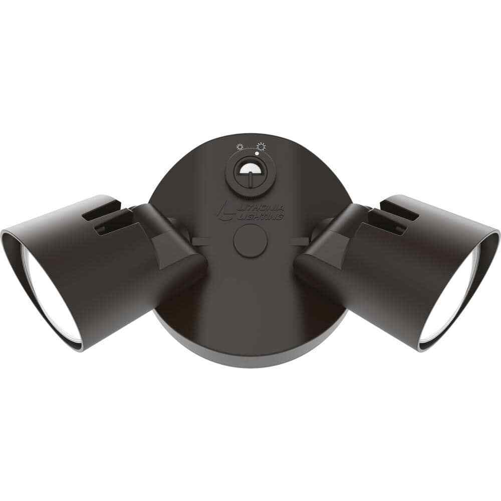 Lithonia Lighting Contractor Select HGX Dark Bronze Integrated LED Flood Light