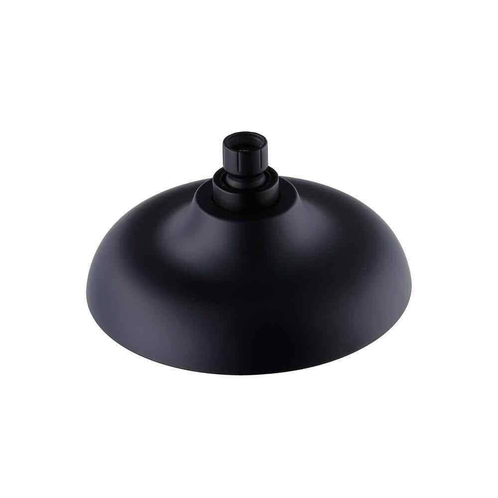 Glacier Bay 1-Spray Patterns w/ 1.8 GPM 7.4 in. Tub Wall Mount Fixed Shower Head