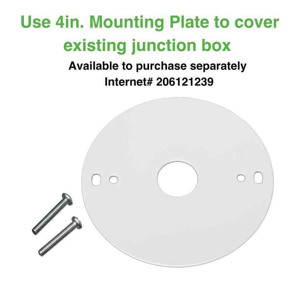 Commercial Electric 2 ft LED Garage Workshop Ceiling Strip Light Fixture