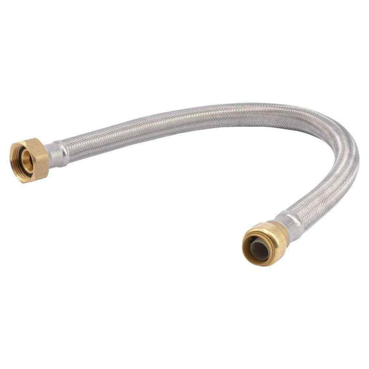 SharkBite 3/4 in. Push-to-Connect Braided Stainless Steel Connector