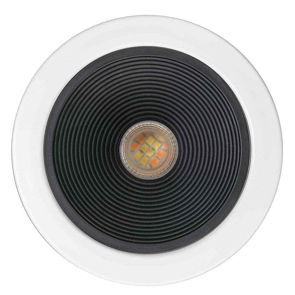 Commercial Electric 4 in. Selectable CCT Recessed Light Trim Dimmable Wet Rated