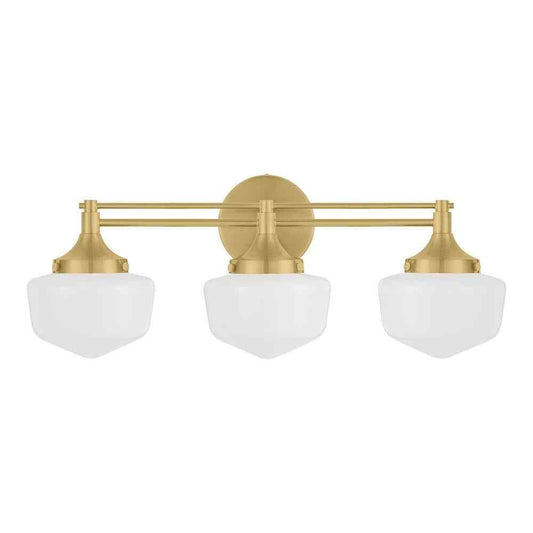 Home Decorators Collection Maybry 3-Light Brushed Gold Vanity Light