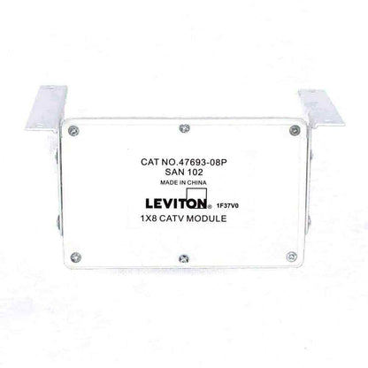 Leviton Structured Media Center 1x8 6-Way Active Video Amplified Splitter