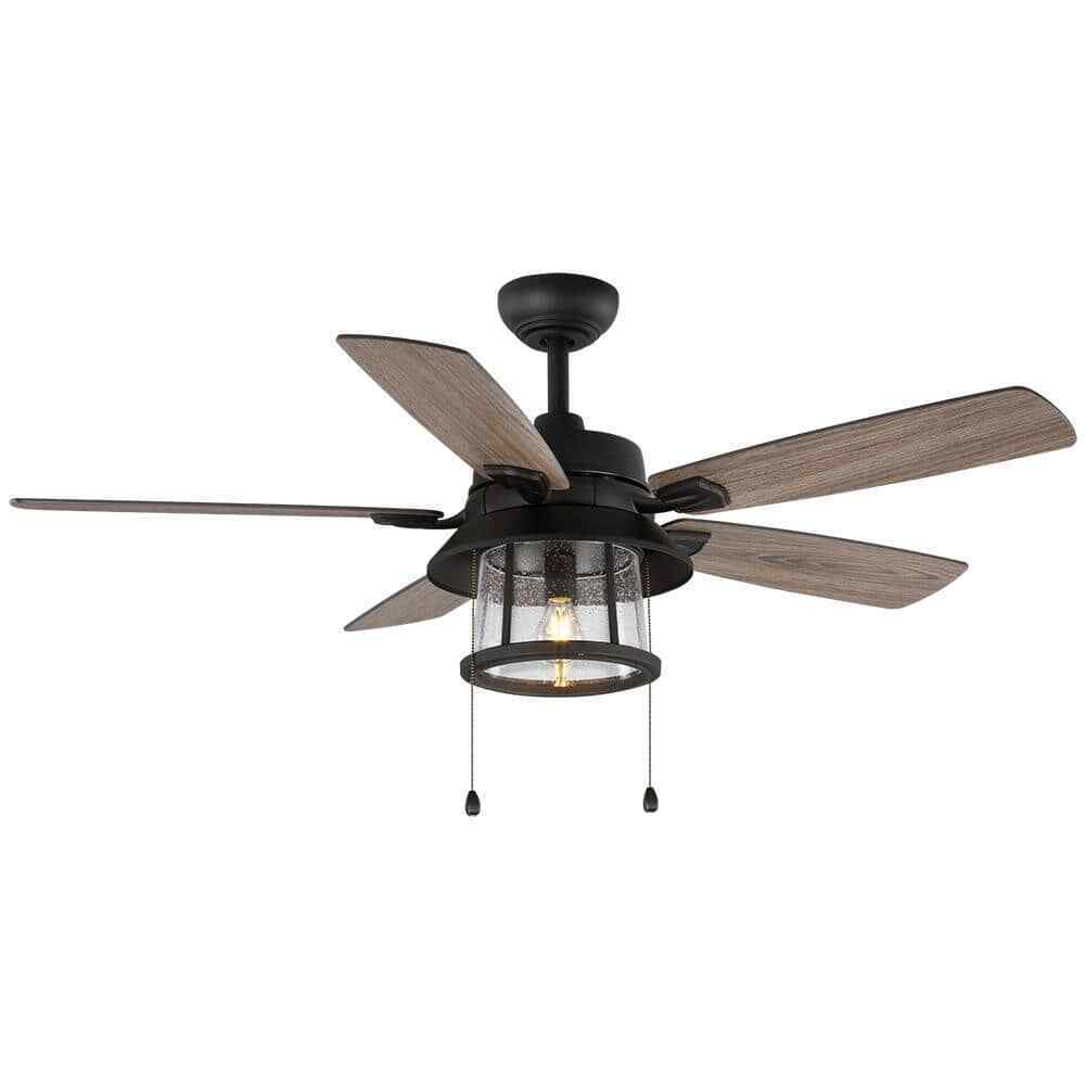 Home Decorators Shanahan 52 in. Indoor/Outdoor LED Bronze Ceiling Fan