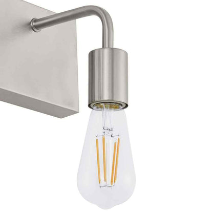 Hampton Bay Northvale 24 in. 3-Light Brushed Nickel Bathroom Vanity Light