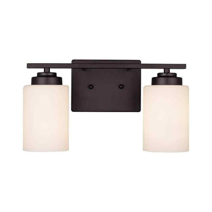 Bel Air Lighting Mod Pod 14.25 in. Rubbed Bronze Bathroom Vanity Light Fixture